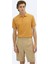 Safran Düz Polo Yaka %100 Pamuk T-Shirt 2