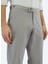 Gri Dokuma Fitted Fit Smart Casual Pamuk Karışımlı Pantolon 8