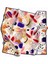 Twill Yumuşak Dokulu Çiçekli Batik Desenli Bordo - Bej Renkli 90X90 Eşarp (Ipek Içermez) Dikim Şekli : El Dikişi 2