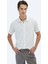 Beyaz Desenli Regular Fit Casual %100 Pamuk Gömlek 6