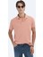 Somon Düz Polo Yaka %100 Pamuk T-Shirt 6