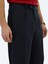 Lacivert Dokuma Loose Fit Casual Pantolon 5
