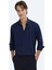 Lacivert Regular Fit Casual Gömlek 6