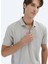 Bej Jakarlı Polo Yaka T-Shirt 7