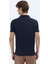 Lacivert Desenli Polo Yaka T-Shirt 8
