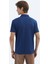 İndigo Jakarlı Polo Yaka T-Shirt 7