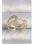 Pirinç Gold Renk Zirkon Taşlı İnci Detay VIP Seri Kadın Yüzük - TJ-BYK3512 4