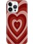 iPhone 15 Pro Max Kılıf Desenli Baskılı Tpu Rubber Kapak Mat Kalp 1
