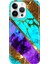 iPhone 15 Pro Max Kılıf Desenli Baskılı Tpu Rubber Kapak Nezih Mermer 1