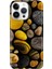 iPhone 15 Pro Max Kılıf Desenli Baskılı Tpu Rubber Kapak Renkli Taşlar 1