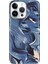 iPhone 15 Pro Max Kılıf Desenli Baskılı Tpu Rubber Kapak Mavi Marine 1