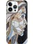 iPhone 15 Pro Max Kılıf Desenli Baskılı Tpu Rubber Kapak Mozaic Kadın 1