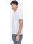 Beyaz Polo Yaka %100 Pamuk T-Shirt 8