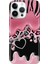 iPhone 15 Pro Max Kılıf Desenli Baskılı Tpu Rubber Kapak Society Kalp 1
