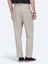 Vizon Dokuma Carrot Fit Casual Pamuk Karışımlı Pantolon 7