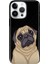 iPhone 15 Pro Max Kılıf Desenli Baskılı Tpu Rubber Kapak Minnoş Pug 1
