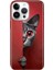 iPhone 15 Pro Max Kılıf Desenli Baskılı Tpu Rubber Kapak Red Cat 1