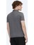 Gri Polo Yaka Pamuk Karışımlı T-Shirt 6