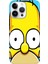 iPhone 15 Pro Max Kılıf Desenli Baskılı Tpu Rubber Kapak Simpsonface 1