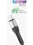 iPhone 15 Pro / 17 Pro Uyumlu Pd Type-C Hızlı Şarj Kablosu 120W 2 mt 2 mt 2