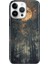 iPhone 15 Pro Max Kılıf Desenli Baskılı Tpu Rubber Kapak Korkutan Orman 1