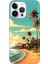 iPhone 15 Pro Max Kılıf Desenli Baskılı Tpu Rubber Kapak Malibu 1