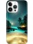 iPhone 15 Pro Max Kılıf Desenli Baskılı Tpu Rubber Kapak Rüya Ada 1