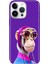 iPhone 15 Pro Max Kılıf Desenli Baskılı Tpu Rubber Kapak Monkey 1