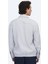 Gri Regular Fit Dokuma Overshırt 9