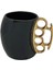 Koleksiyon Tasarımlı Seramik Kupa - Siyah CL-K63 1