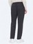 Siyah Çizgili Dokuma Jogging Fit Casual Pantolon 5