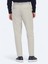 Bej Düz Dokuma Jogging Fit Casual Pantolon 6