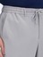 Gri Düz Dokuma Jogging Fit Casual Pantolon 5