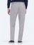 Gri Düz Dokuma Jogging Fit Casual Pantolon 6