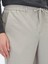 Bej Çizgili Dokuma Jogging Fit Casual Pantolon 5