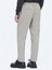 Bej Çizgili Dokuma Jogging Fit Casual Pantolon 6