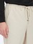 Koyu Bej Düz Dokuma Jogging Fit Casual Pantolon 5