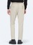 Koyu Bej Düz Dokuma Jogging Fit Casual Pantolon 6