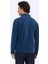 İndigo Dik Yaka Düz Polar Sweatshırt 6