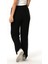 Beli Lastikli Multi Çift Cepli Müslin Kadın/erkek Unisex Yazlık Pantolon Siyah Syh 6