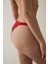 Kırmızı Strap Detailed Tanga Külot 2