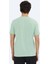 Mint Düz Bisiklet Yaka %100 Pamuk T-Shirt 8