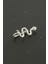 Yılan Tragus Piercing 1 Adet 1