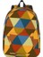 Sıradan Tuval Sırt Çantası 70 Retro Soyut Üçgenler Okul, Yürüyüş ve Günlük Essentialscolor Için Çok Bölmeli Hafif Çanta: 1/boyut: S-30X14X40CM (Yurt Dışından) 1