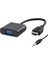 Hdmı To VGA F Çevirici + Audıo 5V Güç Girişli 1080P HDX7806 1