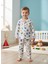 Desenli Pijama Takımı 2-3-4-5 Yaş %100 Pamuk 1