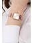 Melian Kadın Kol Saati Rose Kadran Metal Kordon Pilli Fonksiyon 20 mm Suya Dayanıklı 8