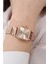 Melian Kadın Kol Saati Rose Kadran Metal Kordon Pilli Fonksiyon 20 mm Suya Dayanıklı 9