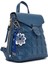 Kadın Mavi Baskılı Aksesuarlı Sırt Çantası 25ABD285026 5