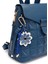 Kadın Mavi Baskılı Aksesuarlı Sırt Çantası 25ABD285026 8